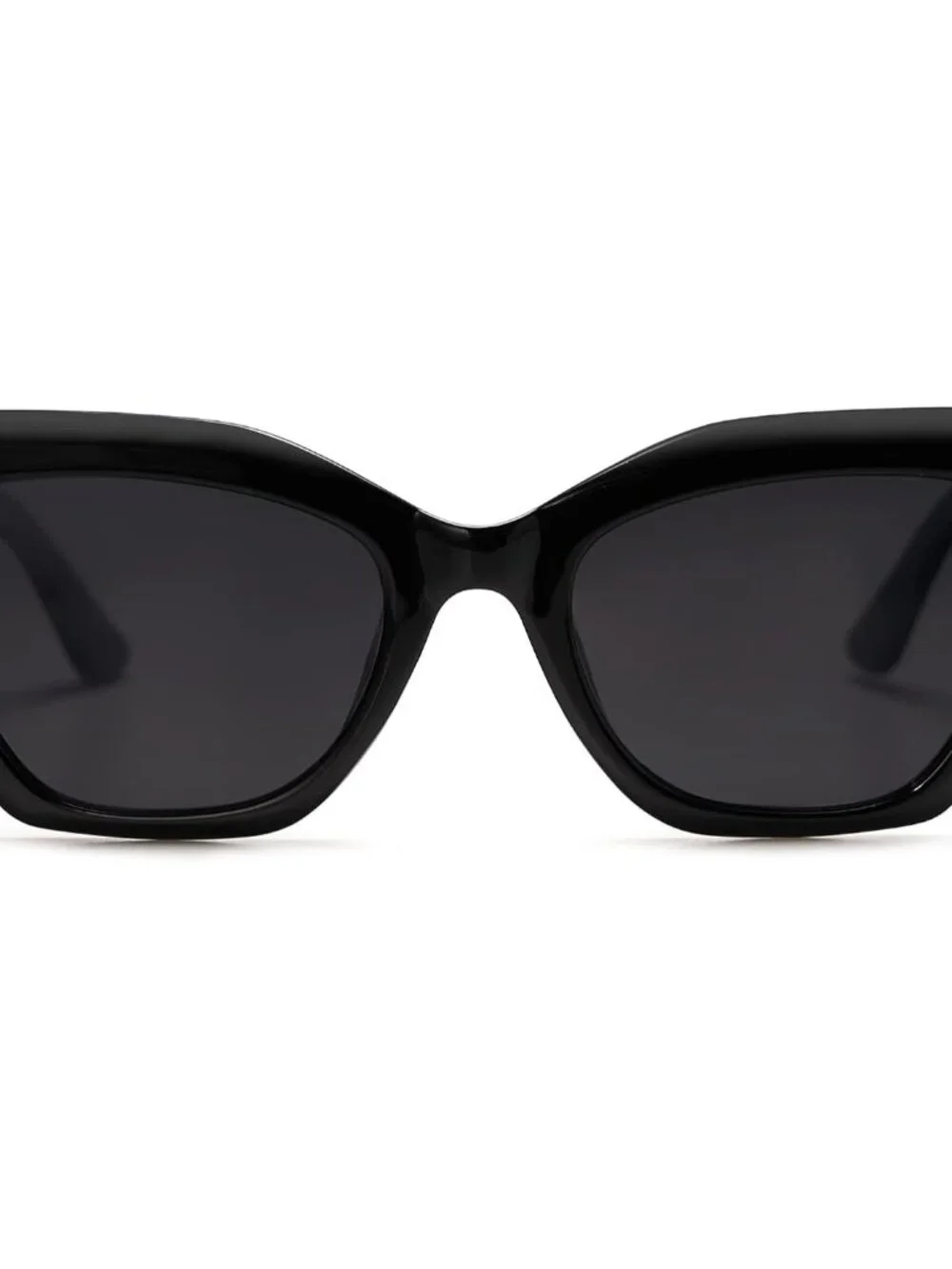 Trendy Irregular Cat Eye Polarized Sunglasses - UV400 Protection, Medium Size